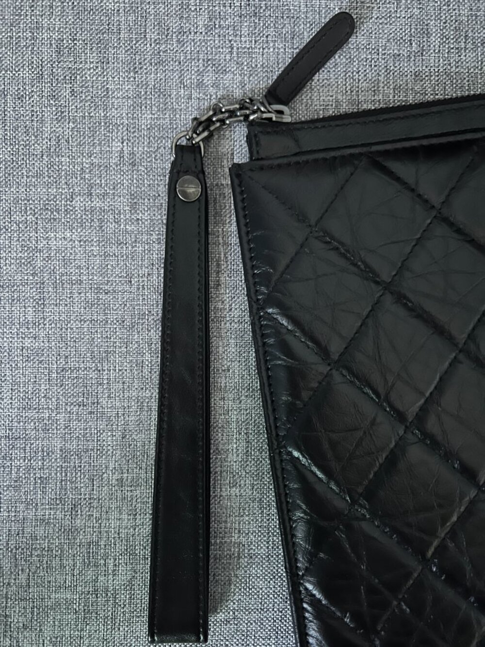 Chanel Quilted Leather Portfolio - Rare - Picture 6 of 14